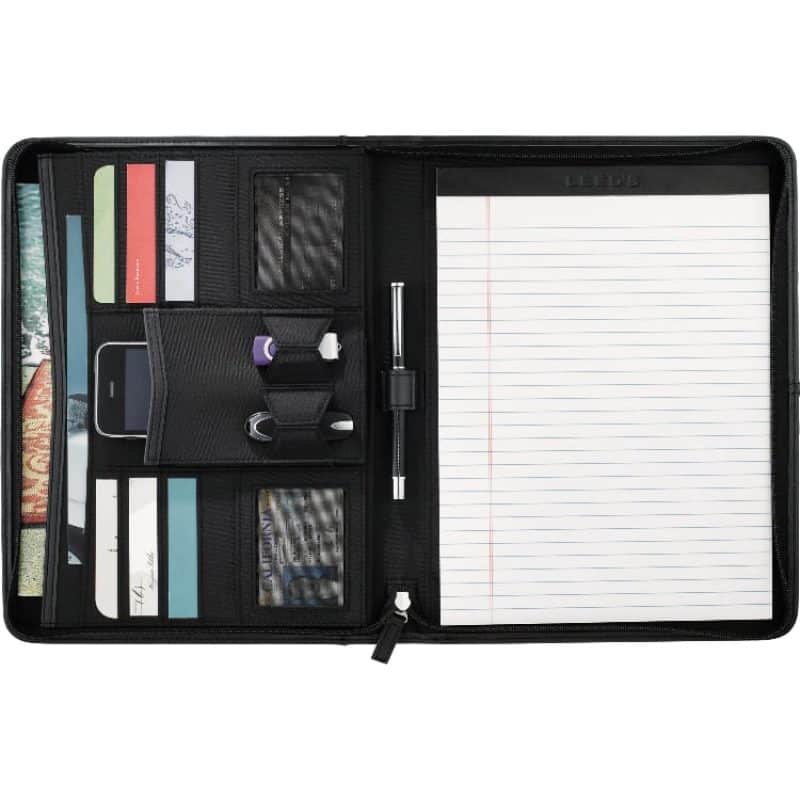 Pedova™ Zippered UltraHyde Padfolio with FSC® Mix Paper-5
