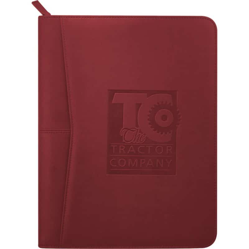 Pedova™ Zippered UltraHyde Padfolio with FSC® Mix Paper-10